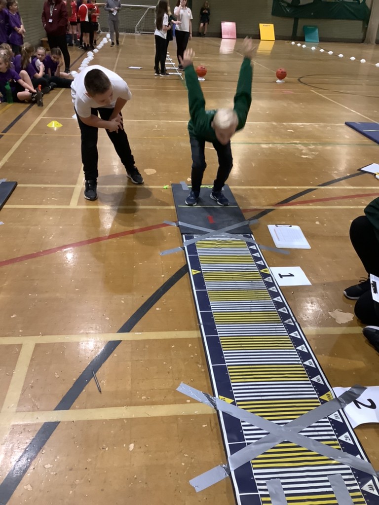 Year 5/6 Sports Hall Athletics – Wickford Primary School
